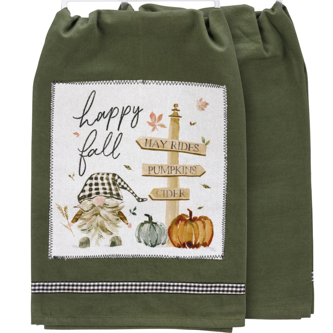 Kitchen Towel - Happy Fall – Butterfly Treasures