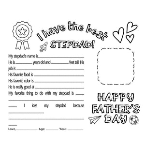Father's Day Worksheets - Digital