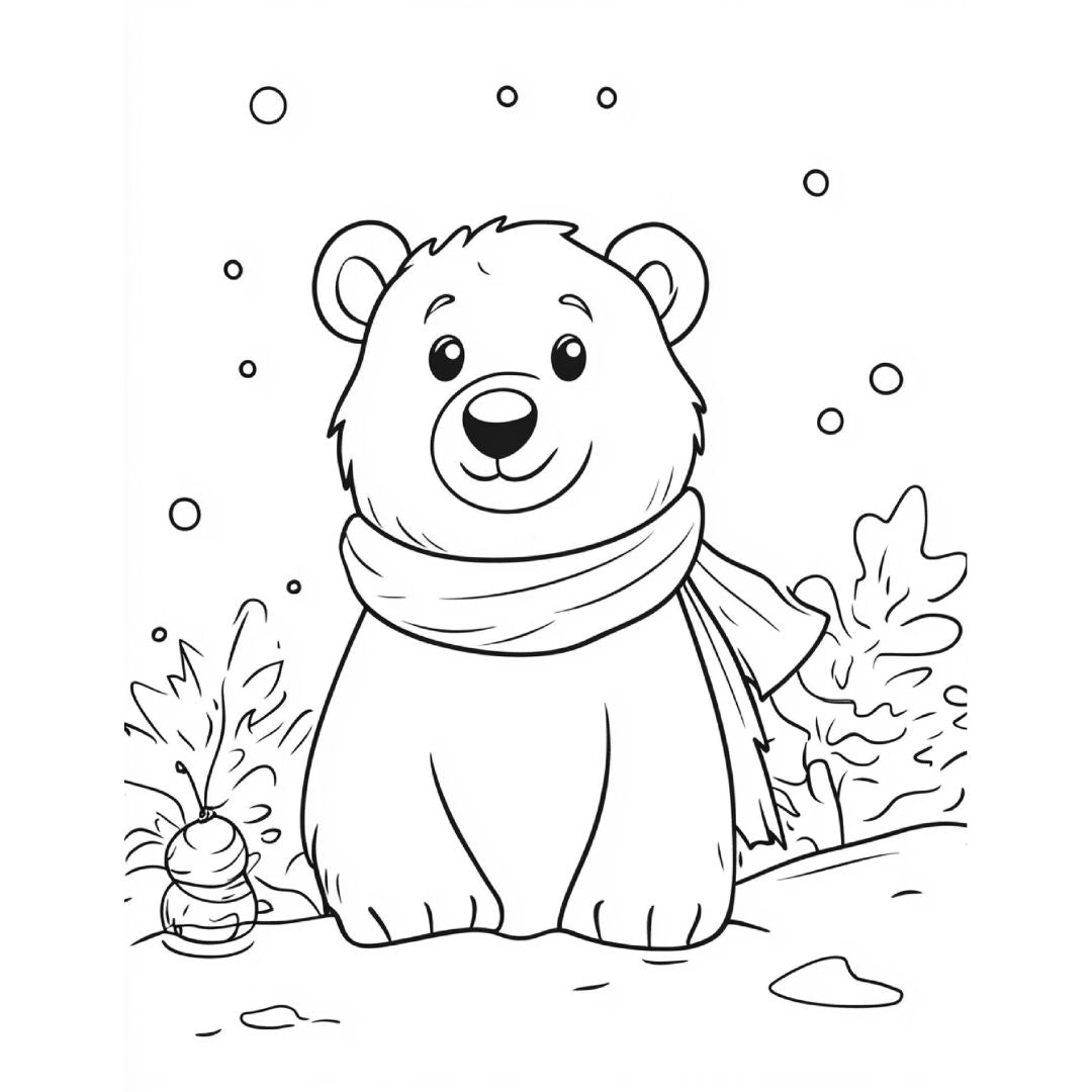 Christmas Coloring Book - Digital