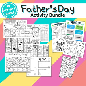 Father's Day Activity Bundle - Digital