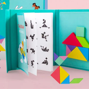 Tangram Magnetic Jigsaw Puzzle