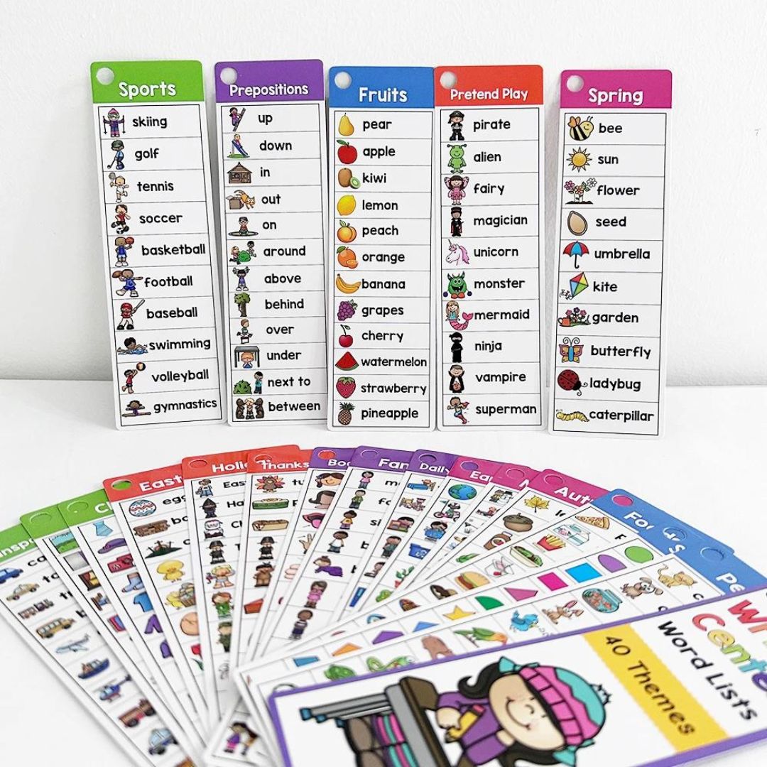 Word List Cards – Butterfly Treasures