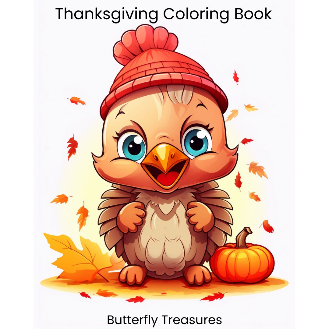 Thanksgiving Coloring Book - Digital
