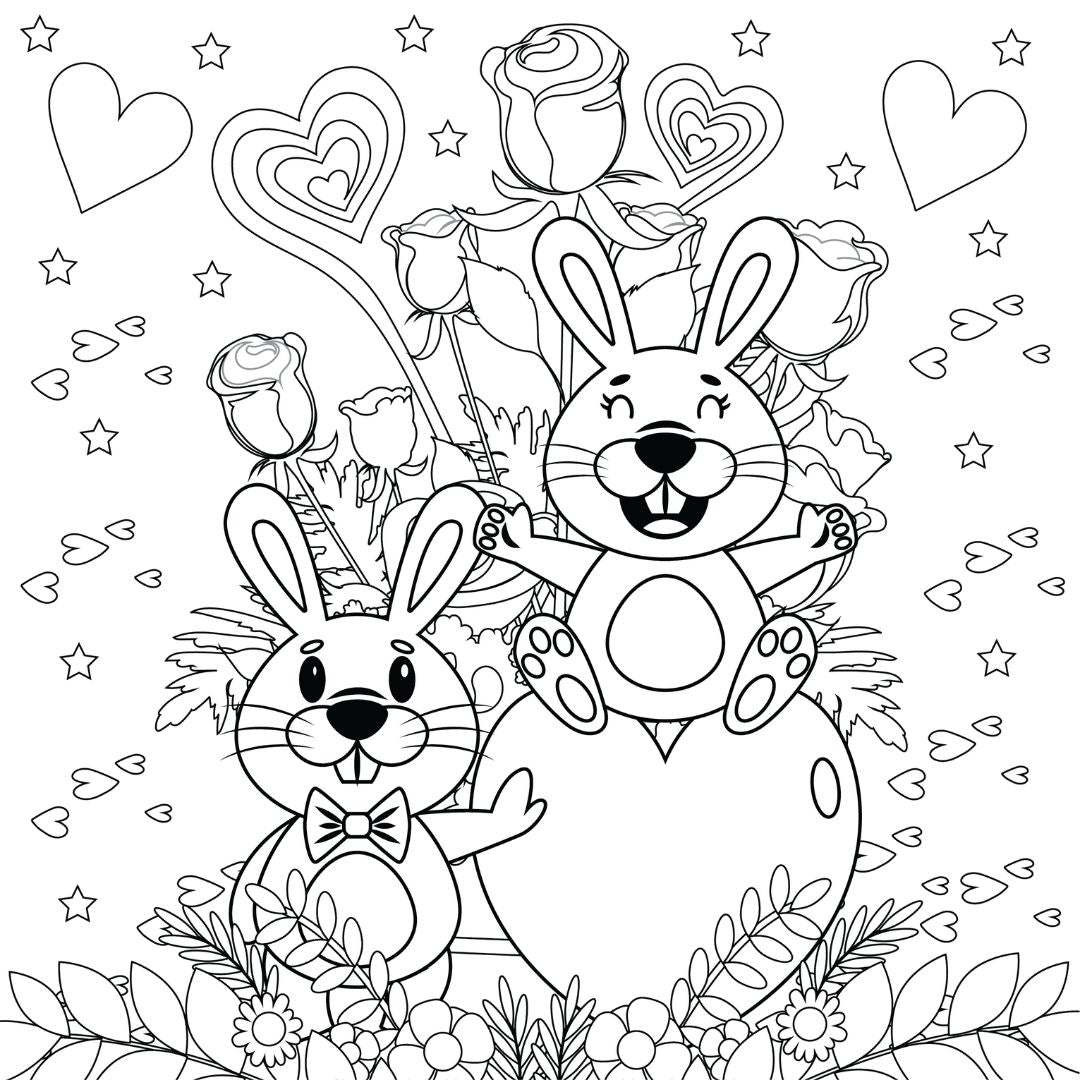 Valentine Coloring Pages