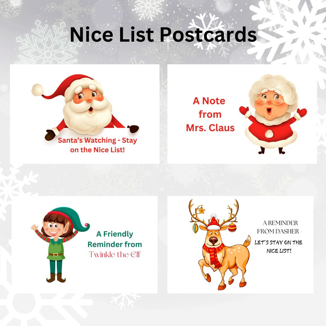 Nice List Postcards