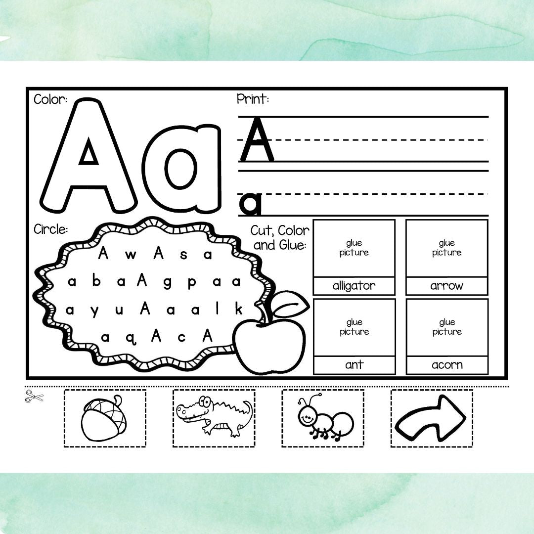 My Alphabet Workbook