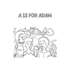 Bible Alphabet Coloring Book