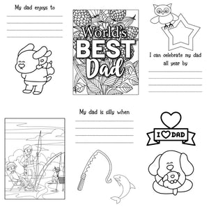 Father's Day Activity Worksheets - Digital