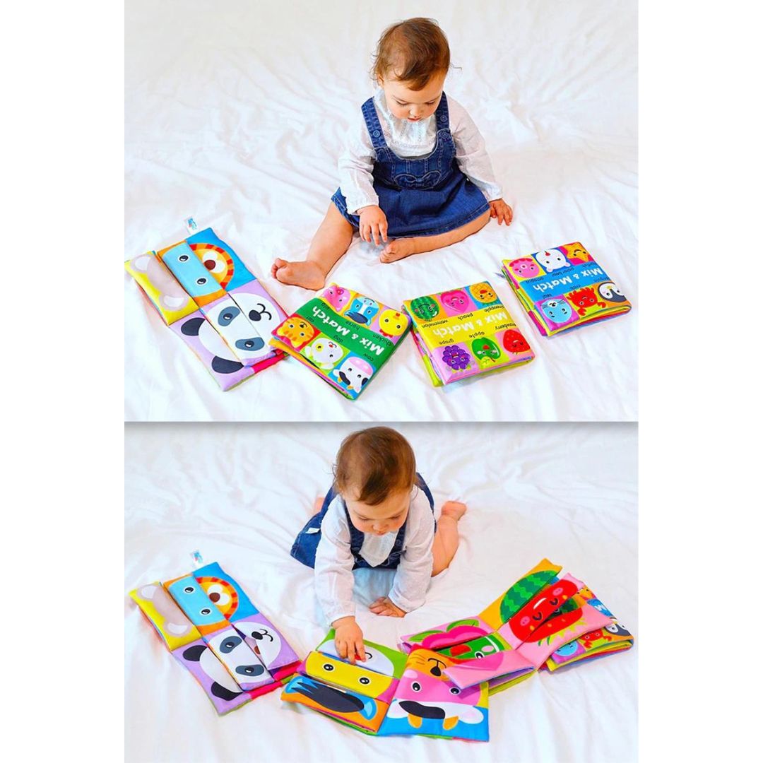 Soft Baby Book - Mix and Match