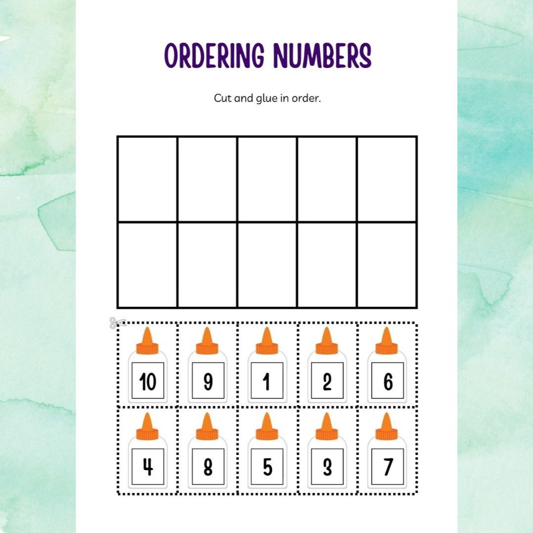 Numbers 1-20 Workbook