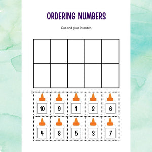 Numbers 1-20 Workbook