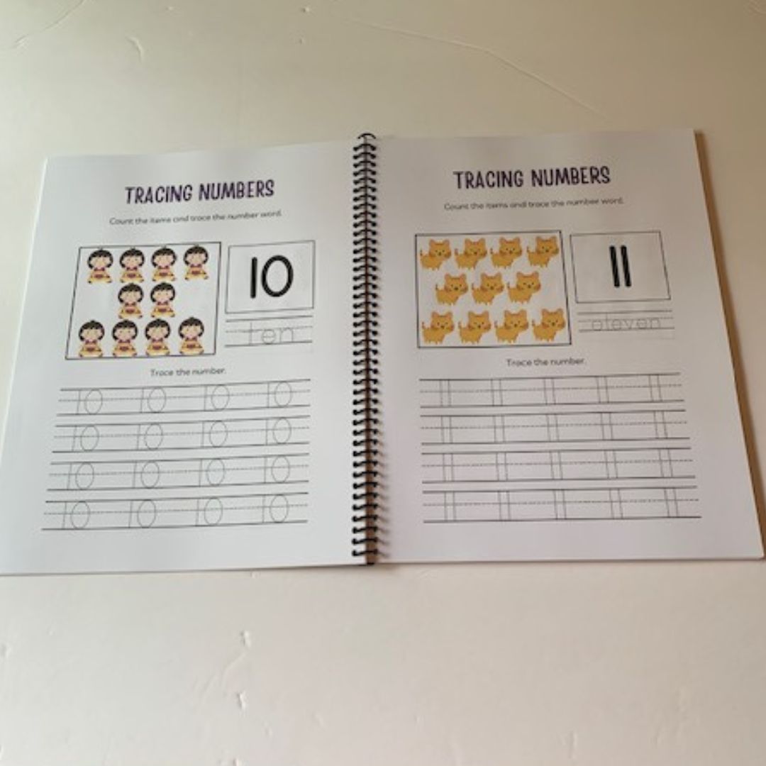 Numbers 1-20 Workbook