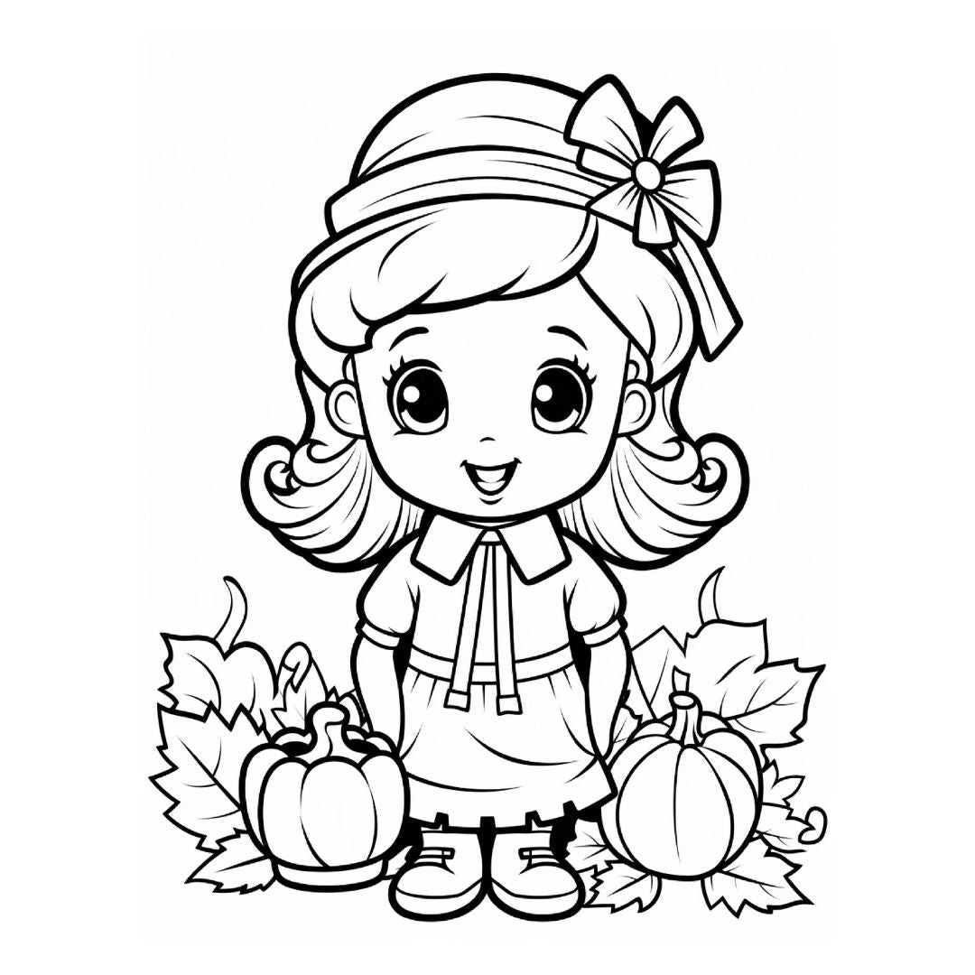 Thanksgiving Coloring Book