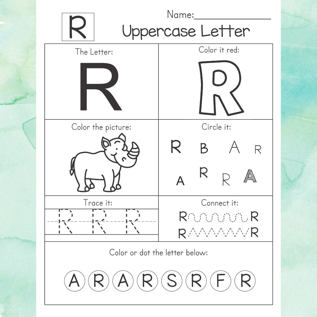 My Alphabet Workbook