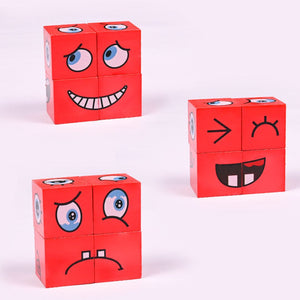 Face Expressions Cube Game