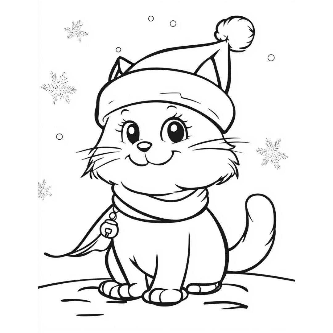 Christmas Coloring Book - Digital