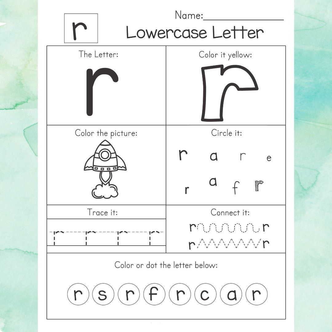 My Alphabet Workbook