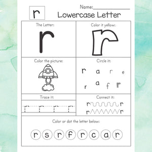 My Alphabet Workbook