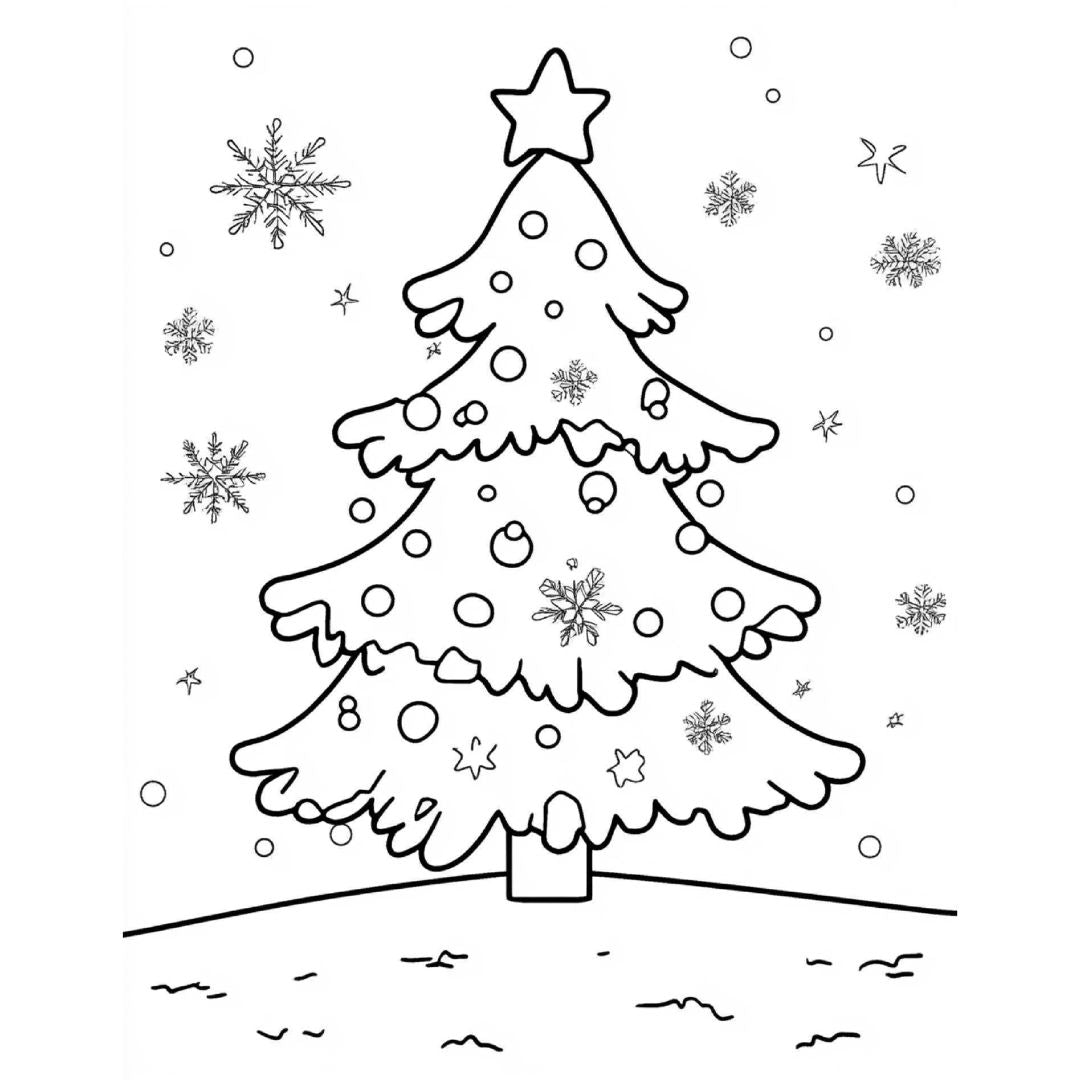 Christmas Coloring Book - Digital