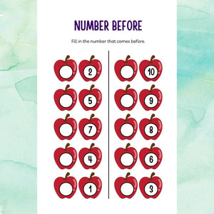 Numbers 1-20 Workbook