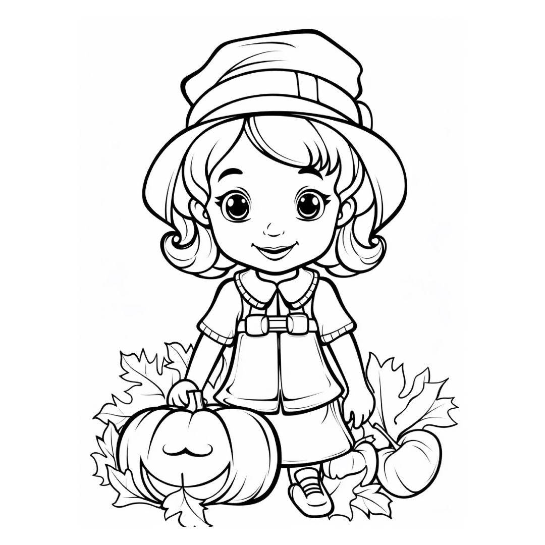 Thanksgiving Coloring Book