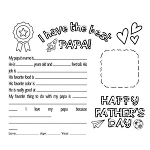 Father's Day Worksheets - Digital
