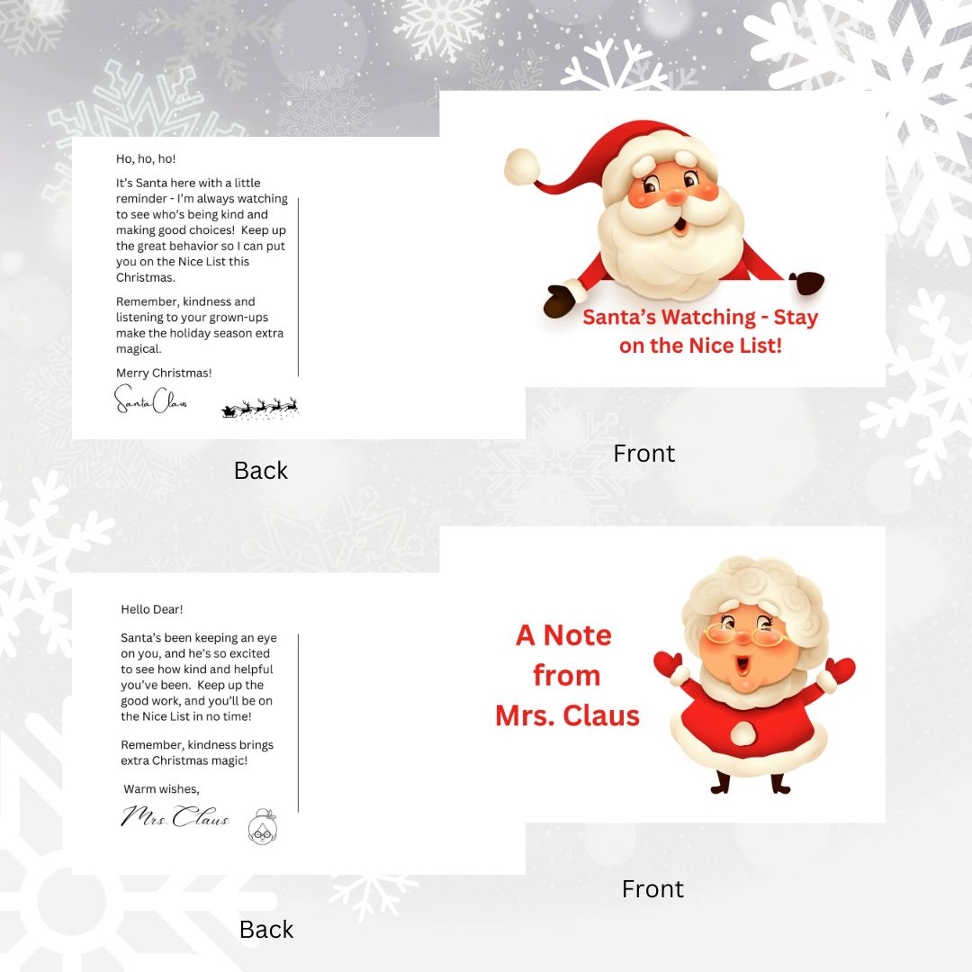 Nice List Postcards