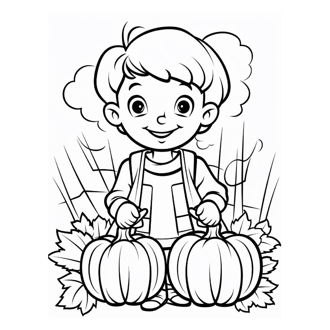 Thanksgiving Coloring Book