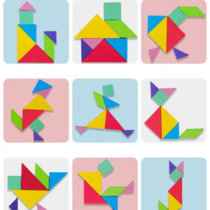 Tangram Magnetic Jigsaw Puzzle