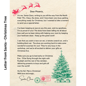 Letter from Santa - Santa's Simple Surprise