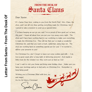 Letter from Santa - Santa's Simple Surprise