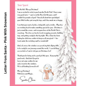 Letter from Santa - Santa's Simple Surprise