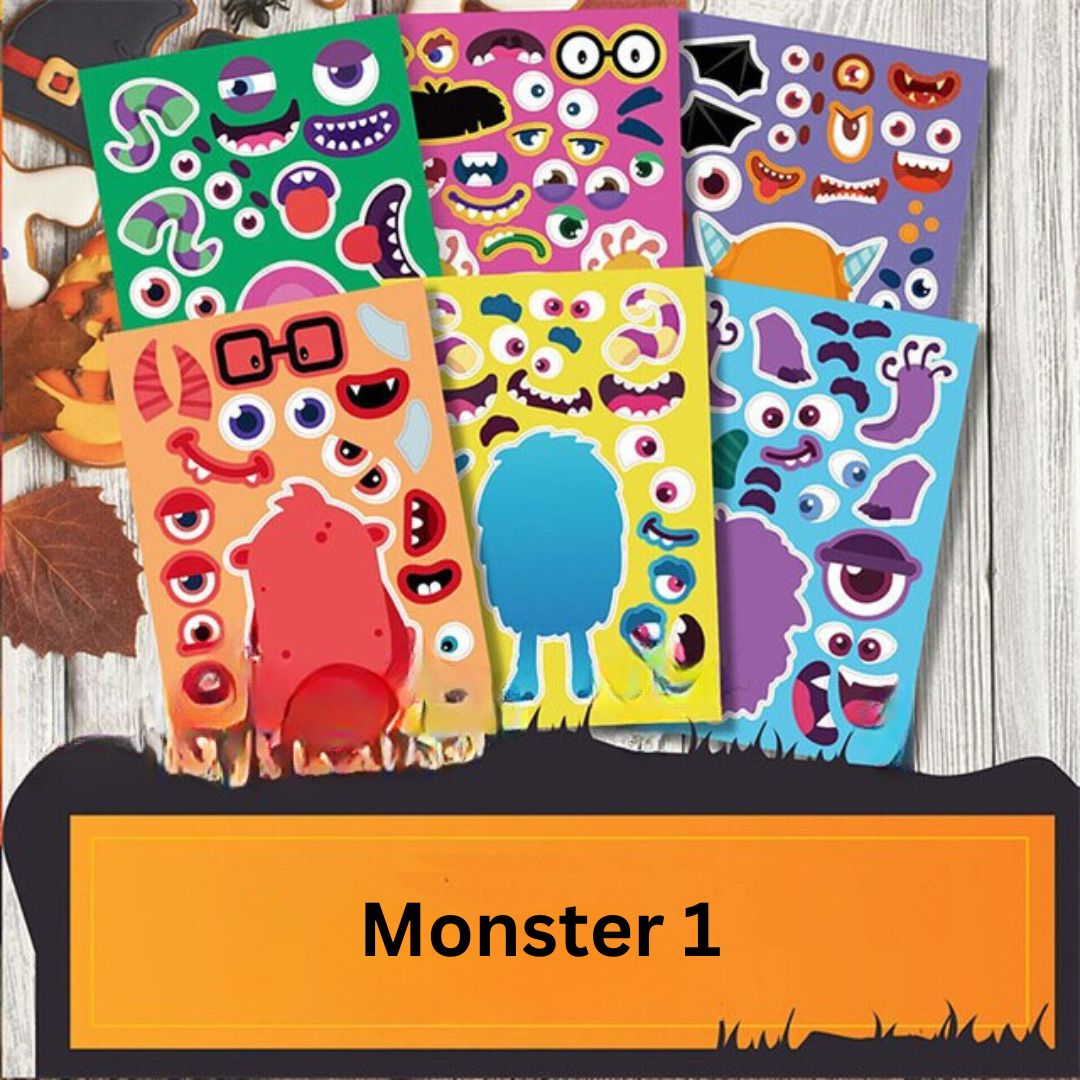 Make A Face Sticker Games - Monster Edition