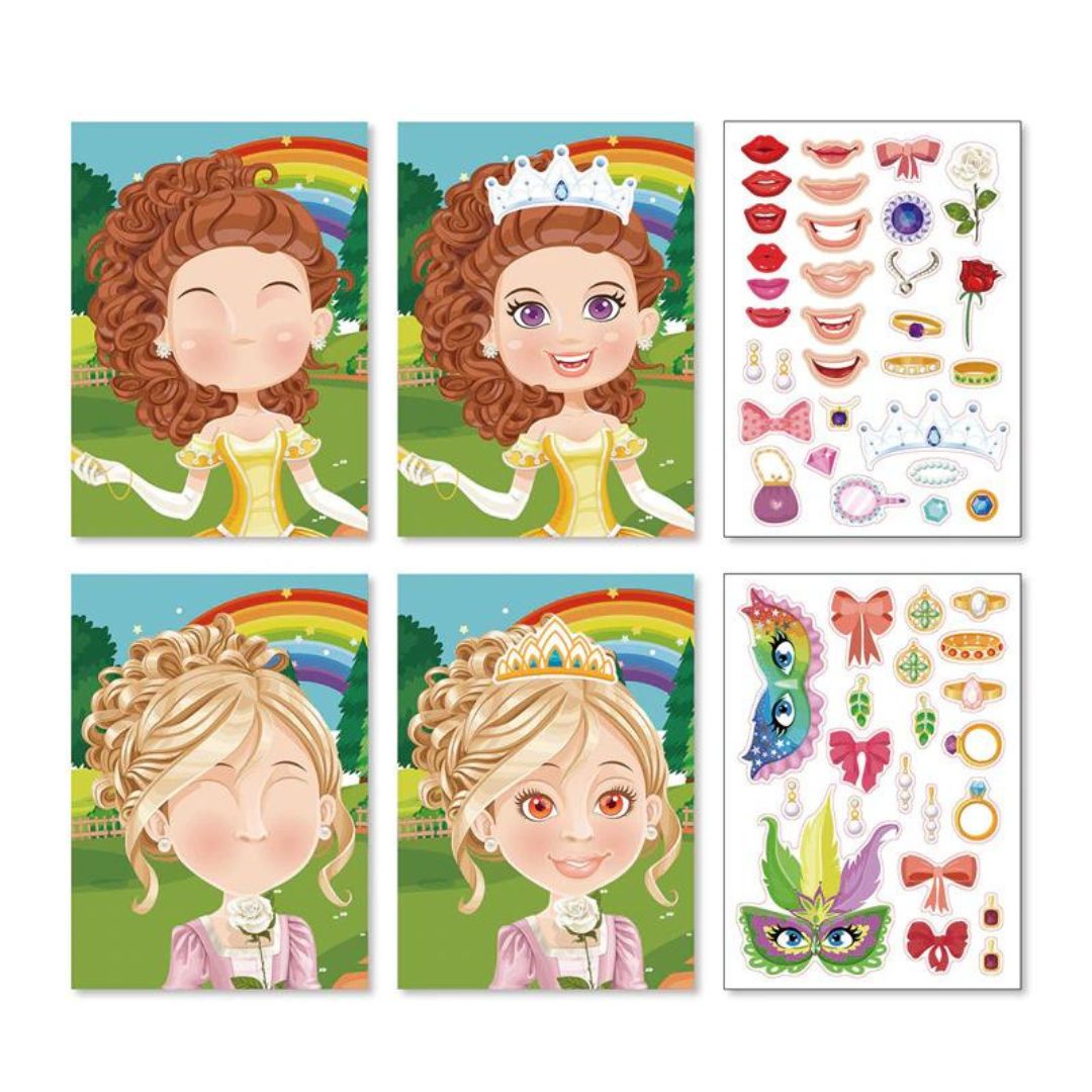 Sticker Making Game Make A Face Sticker Games - Character Edition – Butterfly Treasures