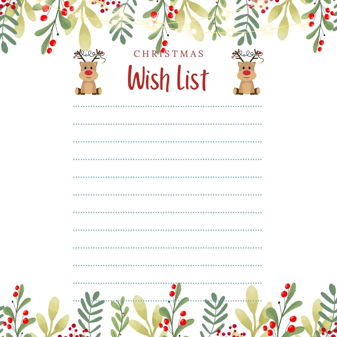 Wish List - Reindeer