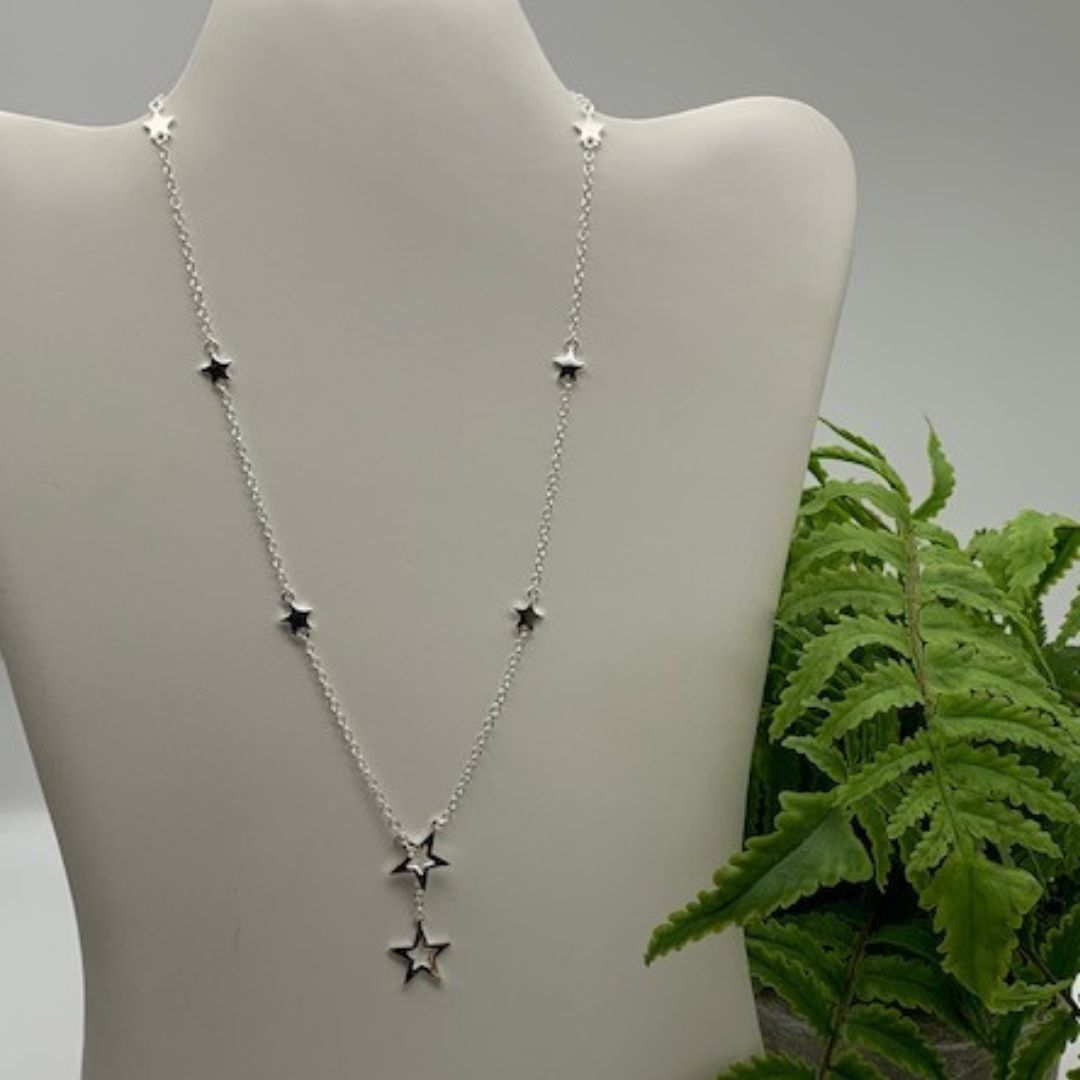 Star Necklace, Bracelet & Earring Set